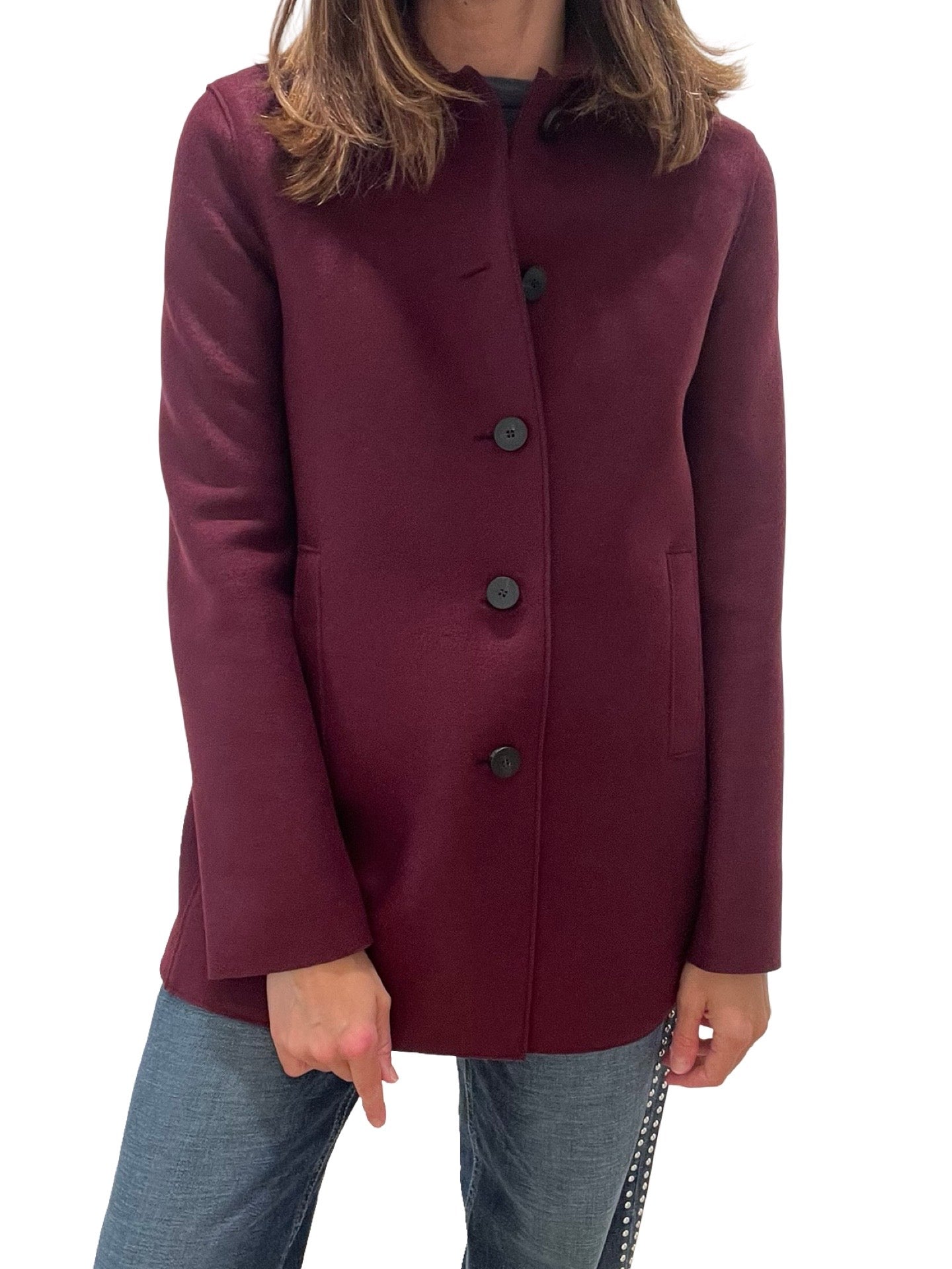 Blazer Harris Wharf London Cruzada Granate