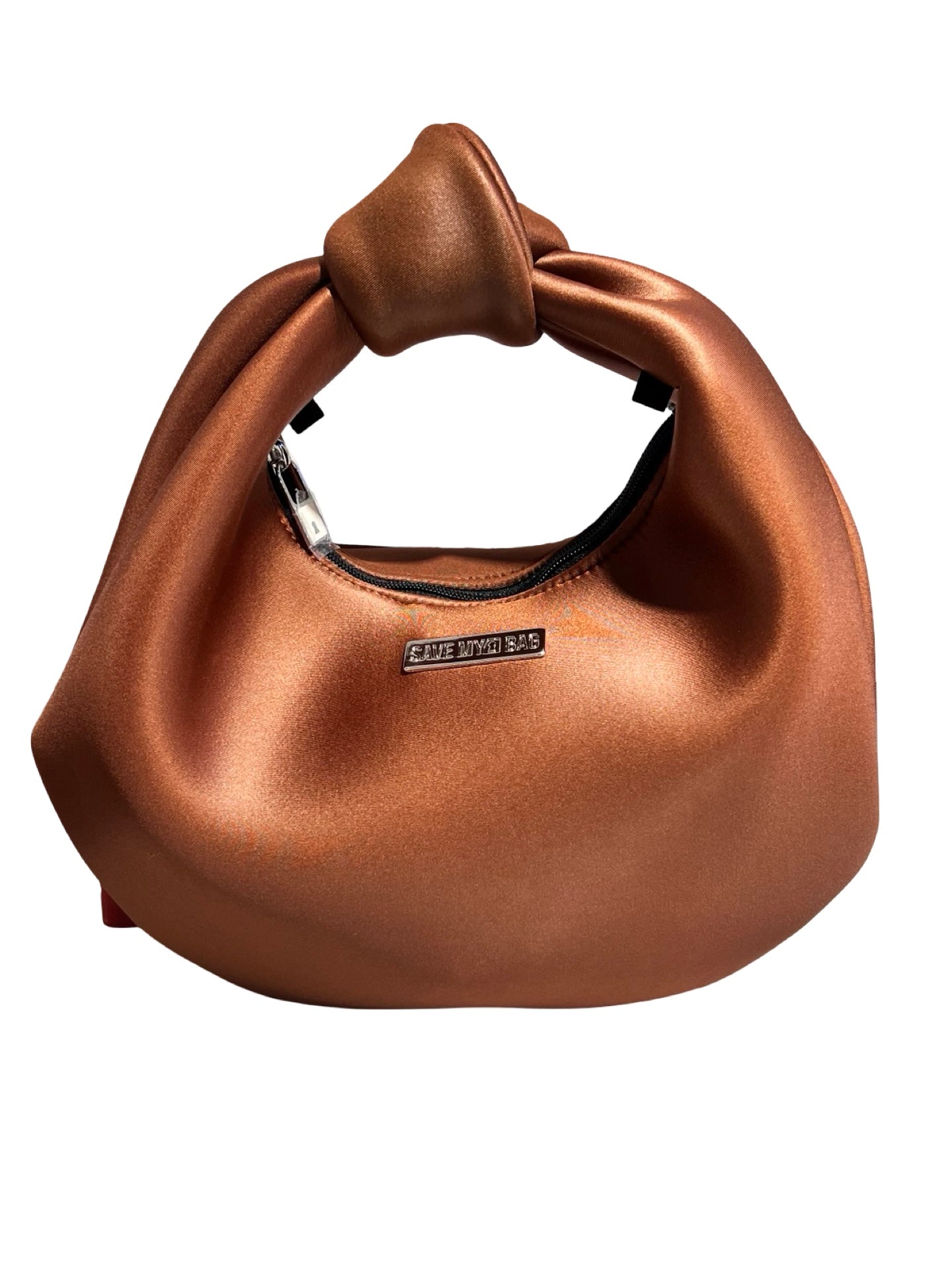 Bolso Save My Bag Candy Metalic Cognac