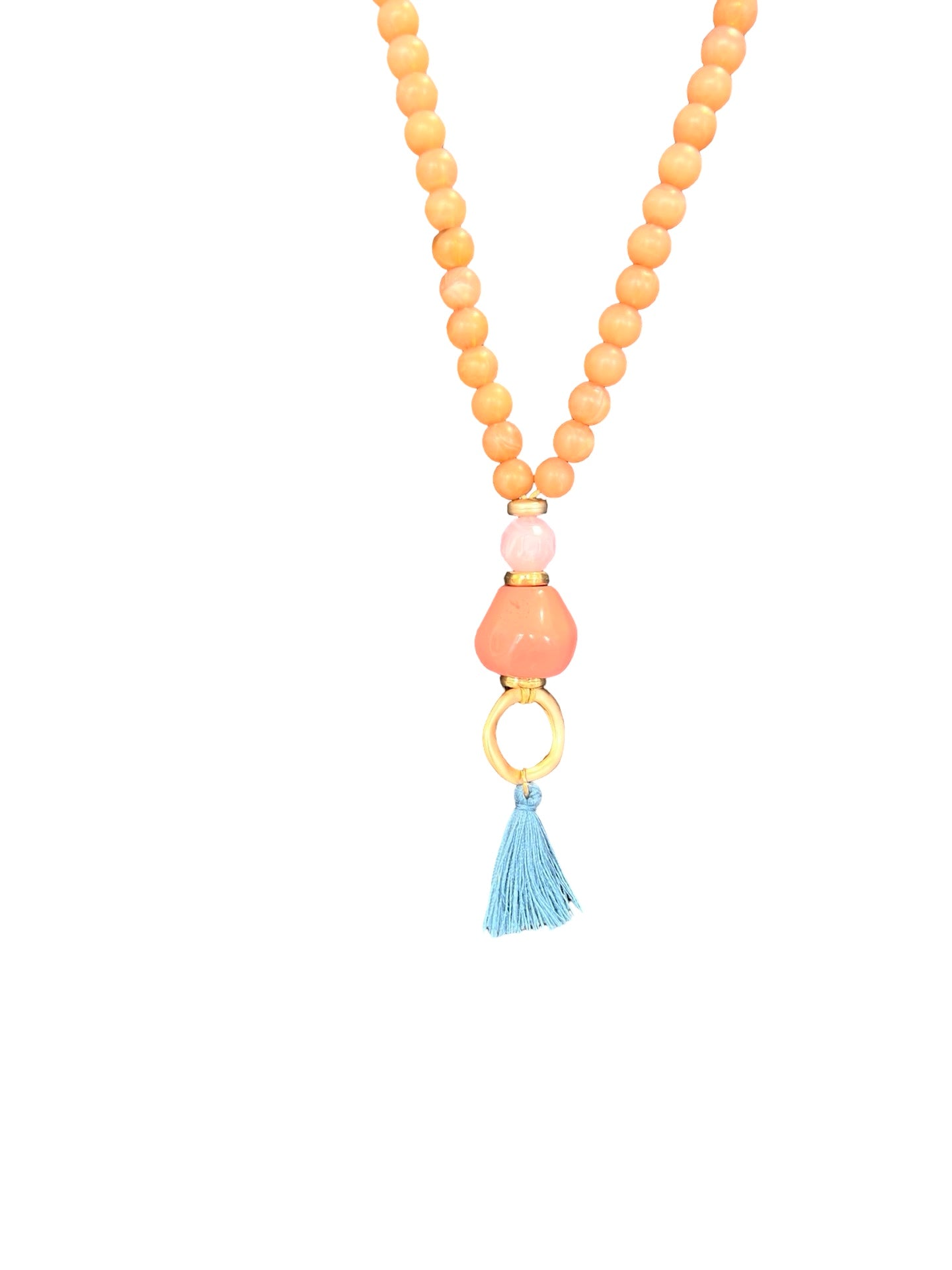 Collar Il Baco Da Seta Bolas Flecos Nude