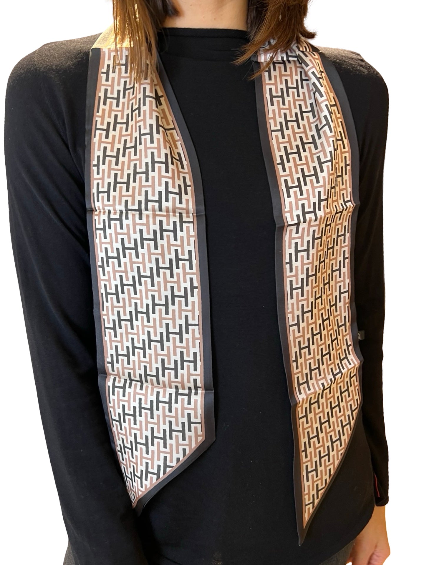 Twilly Il Baco Da Seta Estampado H