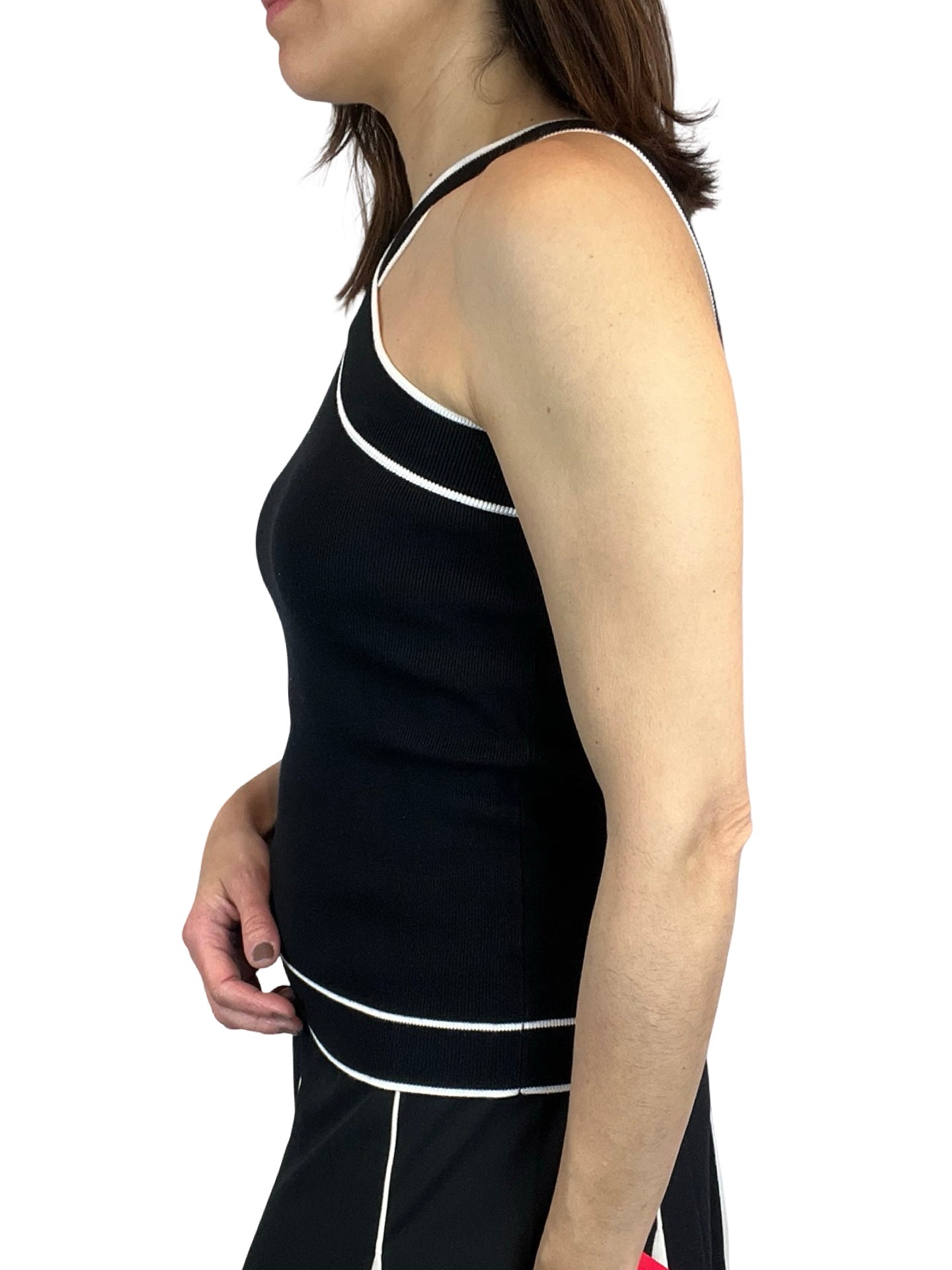 Paisie Top with Crossed Straps