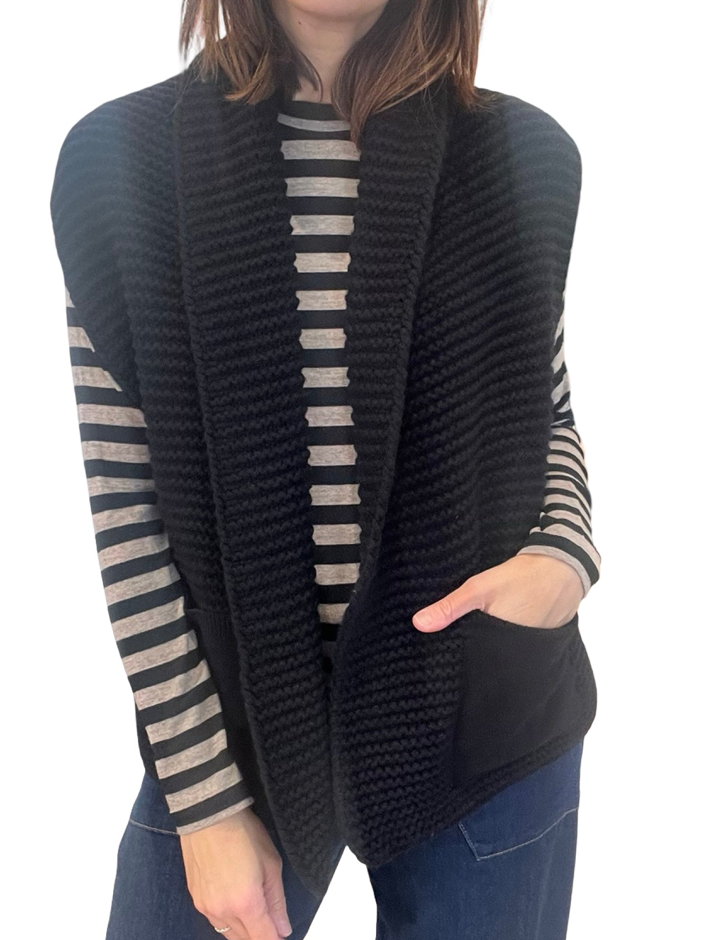 Echarpe Rosso35 Punto Bolsillos