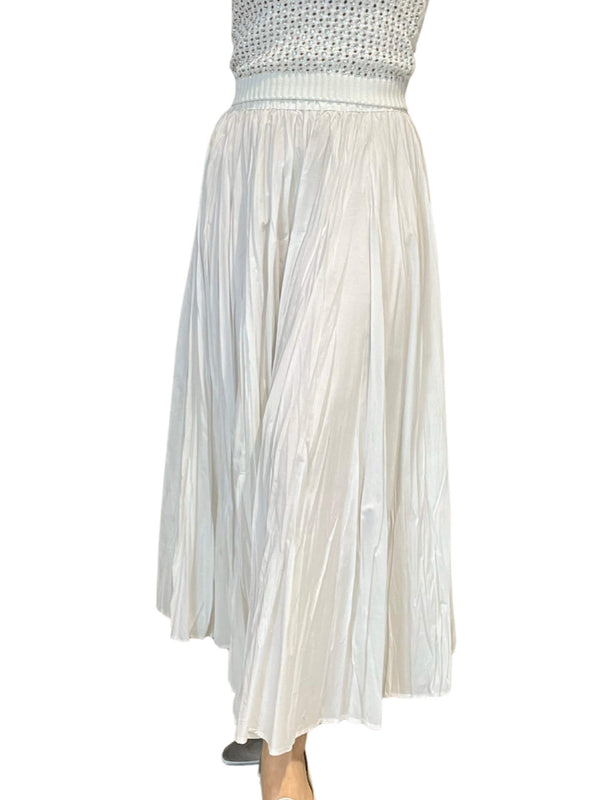 Beatrice Goma White Skirt