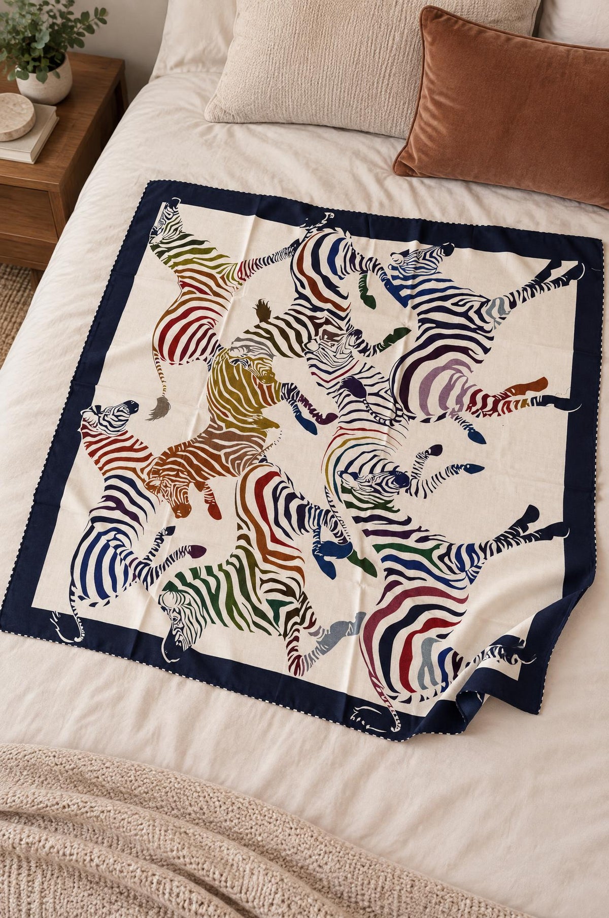 Maxi Pañuelo Maison Fanli Cebras de Colores