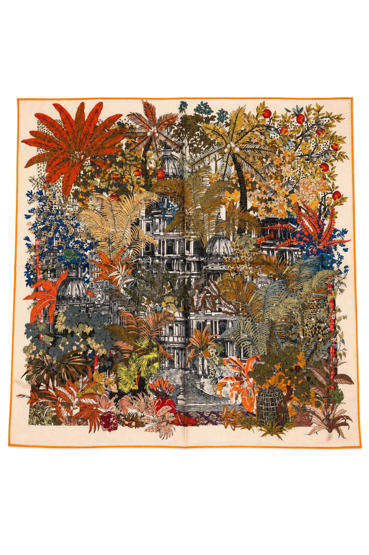 Pañuelo Maison Fanli Palmeras de Colores