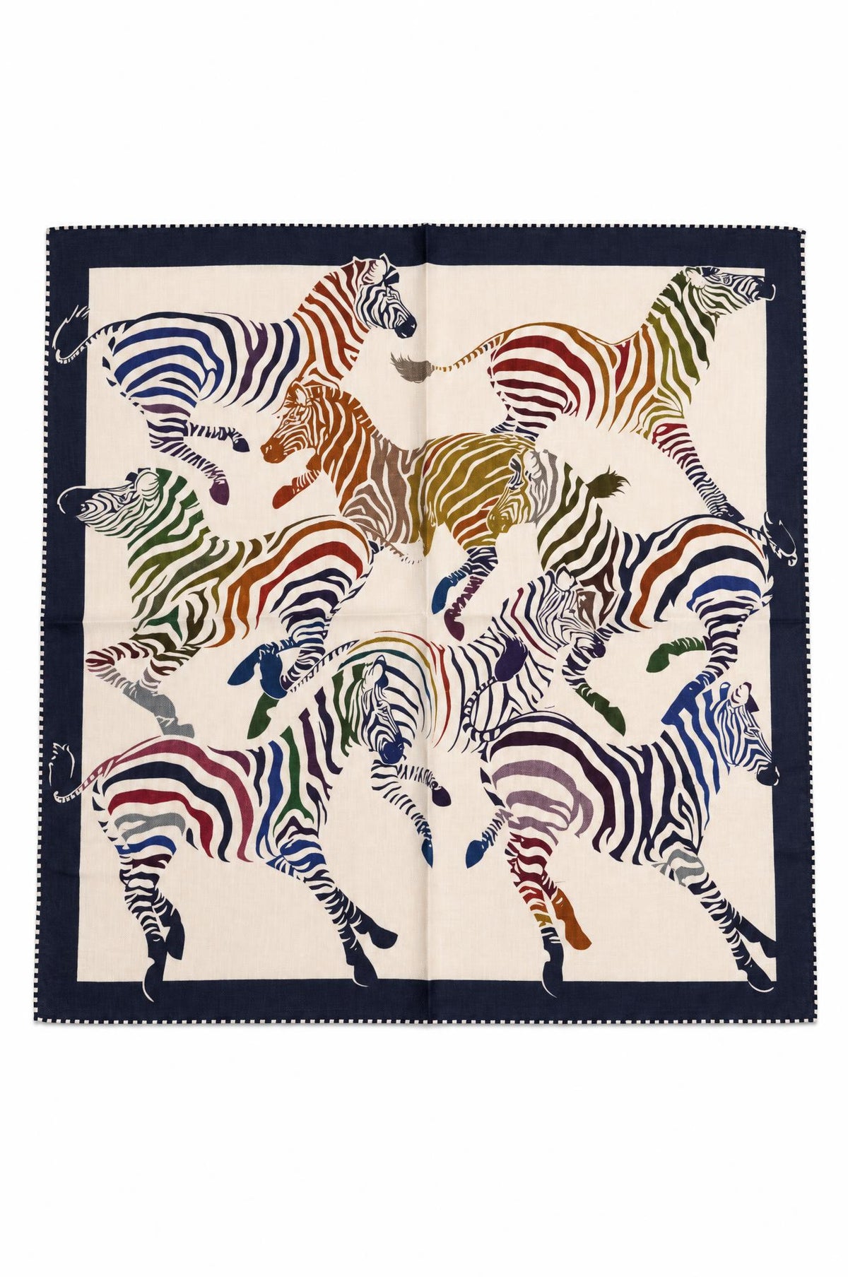 Pañuelo Maison Fanli Cebras de Colores