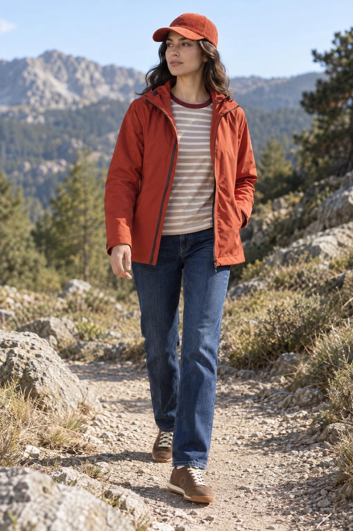 Chaqueta Ecoalf Diluvio Naranja Oscuro