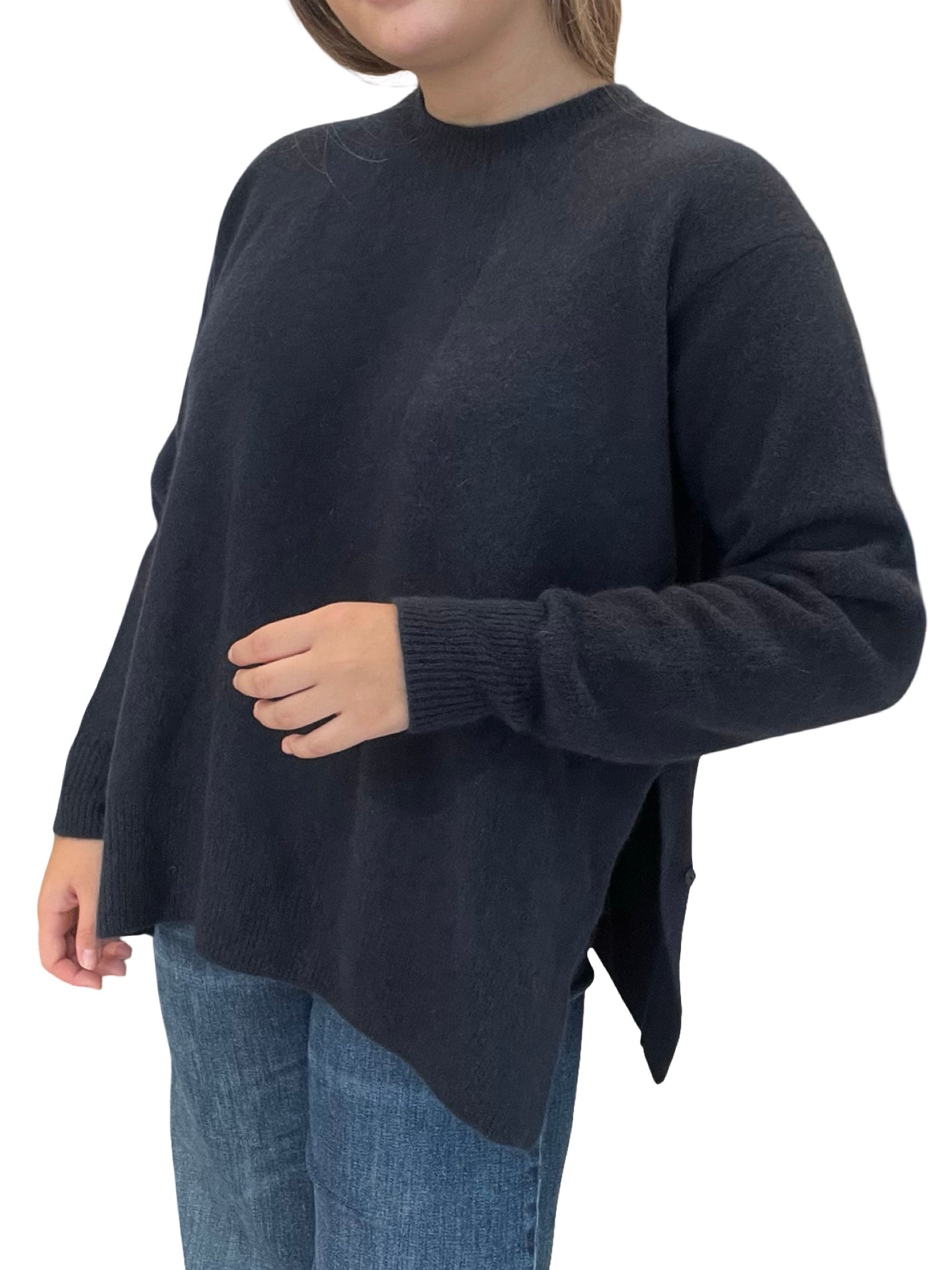 C.T Plage Wide Round Neck Sweater