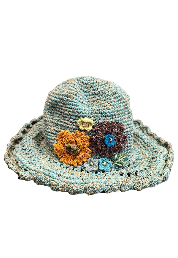 Terre Rouge Flowers Hat