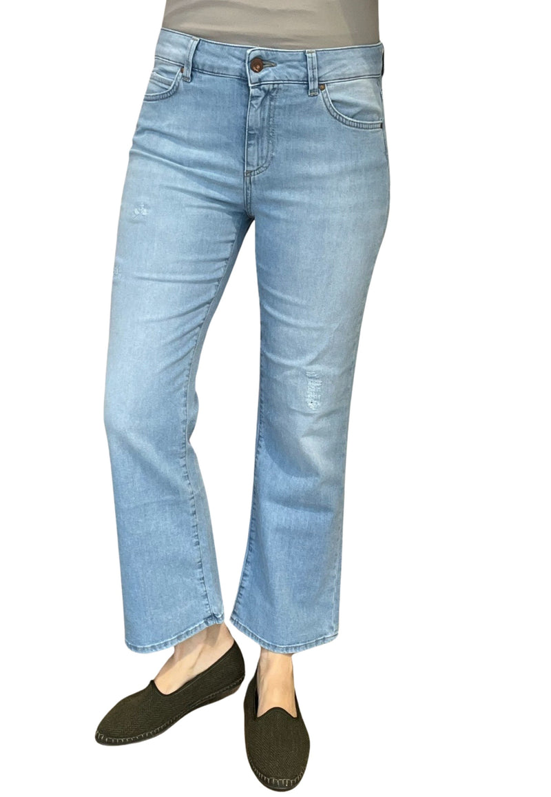 Cigala's Bell Bottom Crop Jeans