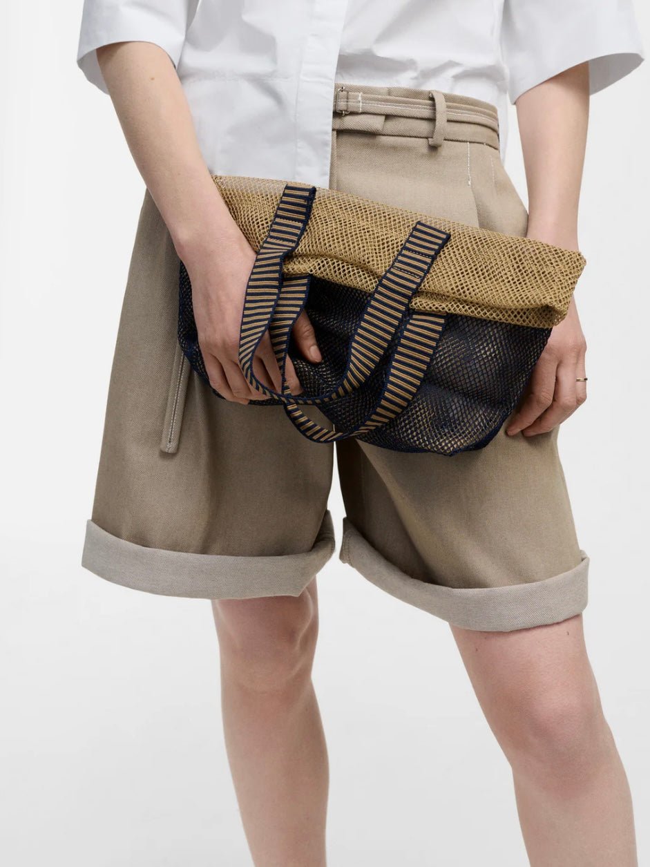 Bolso Epice Tote Pequeño Raya Bronce