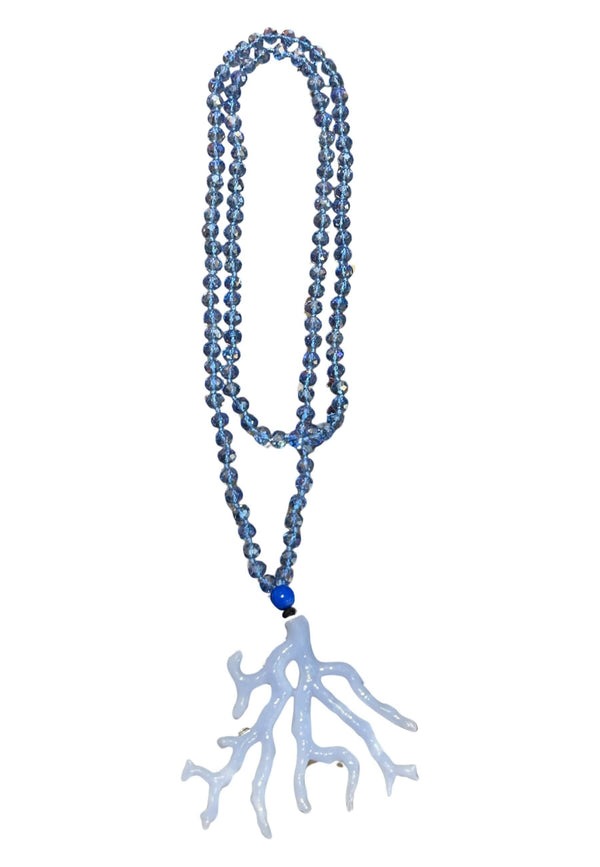 Blue Bouquet Necklace