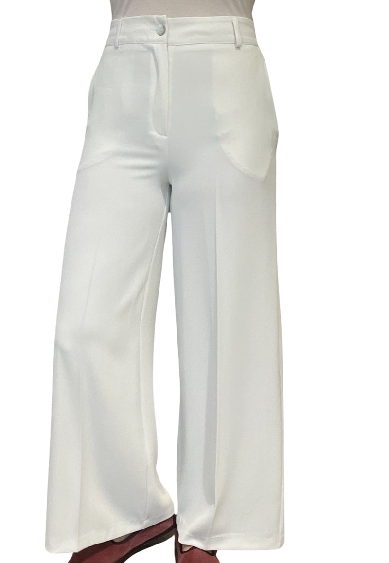 Il Baco Da Seta Aura White Pants