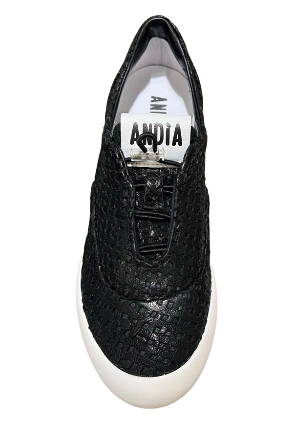 Zapato AndiaFora Piel Negra