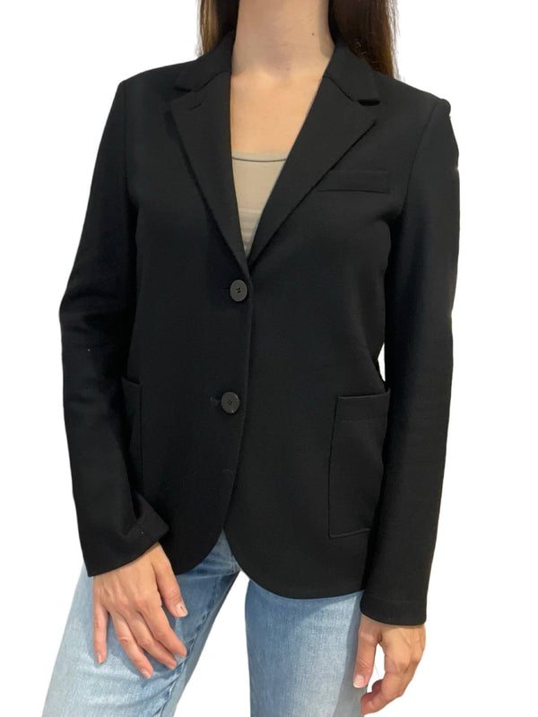 Harris Wharf London Merino Wool Blazer I-24 Black