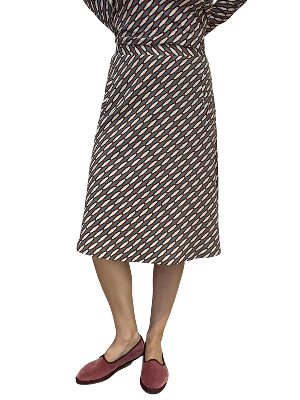 Monika Varga Leaf Stitch Skirt