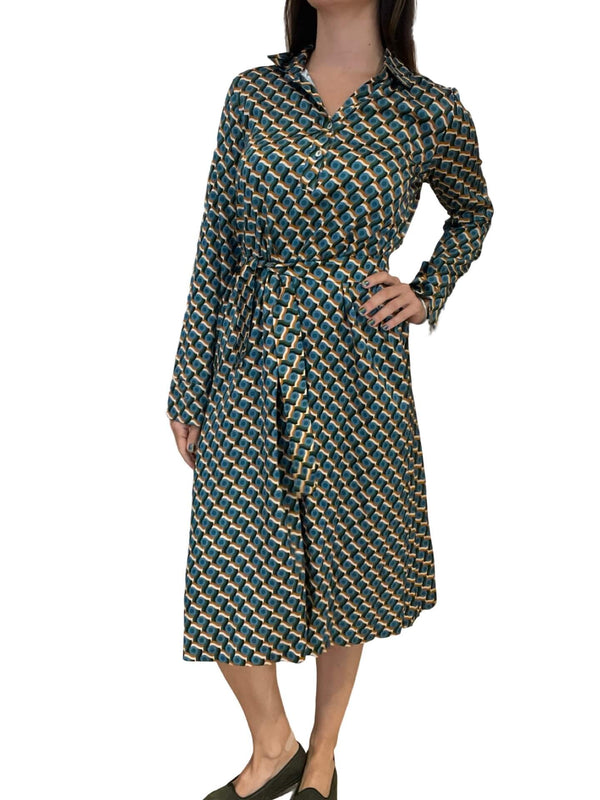 Monika Varga Shirt Robe Sateten Circle