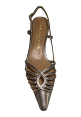 Chantal Laminate Silver Shoe