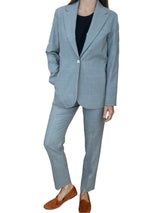 Pantalon angephylique gris droit