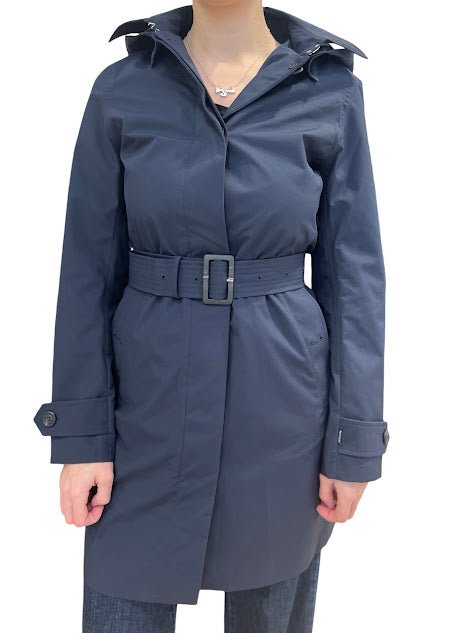 Gabardina Save the Duck Cinturon Marino