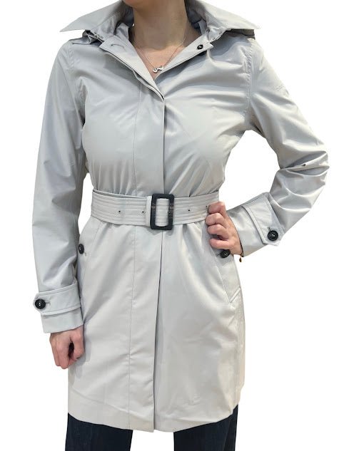 Gabardina Save the Duck Cinturon Stone