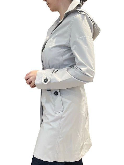 Gabardina Save The Duck Cinturon Piedra