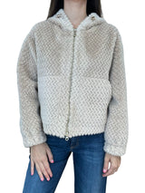 Clox Eco-Friendly Short Fur Jacket