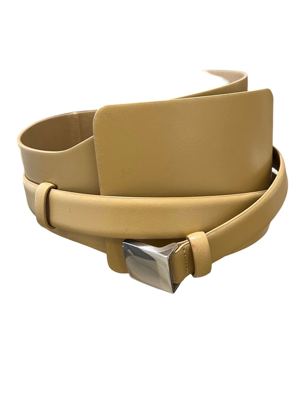 Conti Camel Light Leather Belt