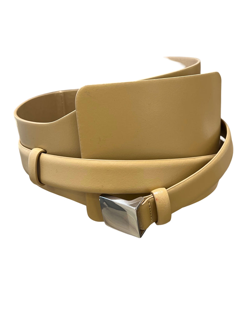 Conti Camel Light Leather Belt