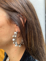 Boucles d'oreilles livianes continu