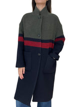 1961 Milano Mao Tricolor Coat