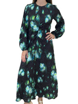 Beatrice Beatrice Green Midi Print