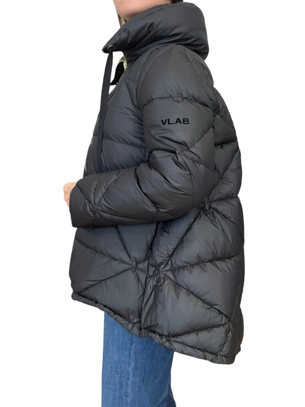 Vlab Quilted Jacket with Stitching