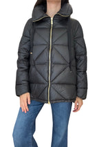 Vlab Quilted Jacket with Stitching