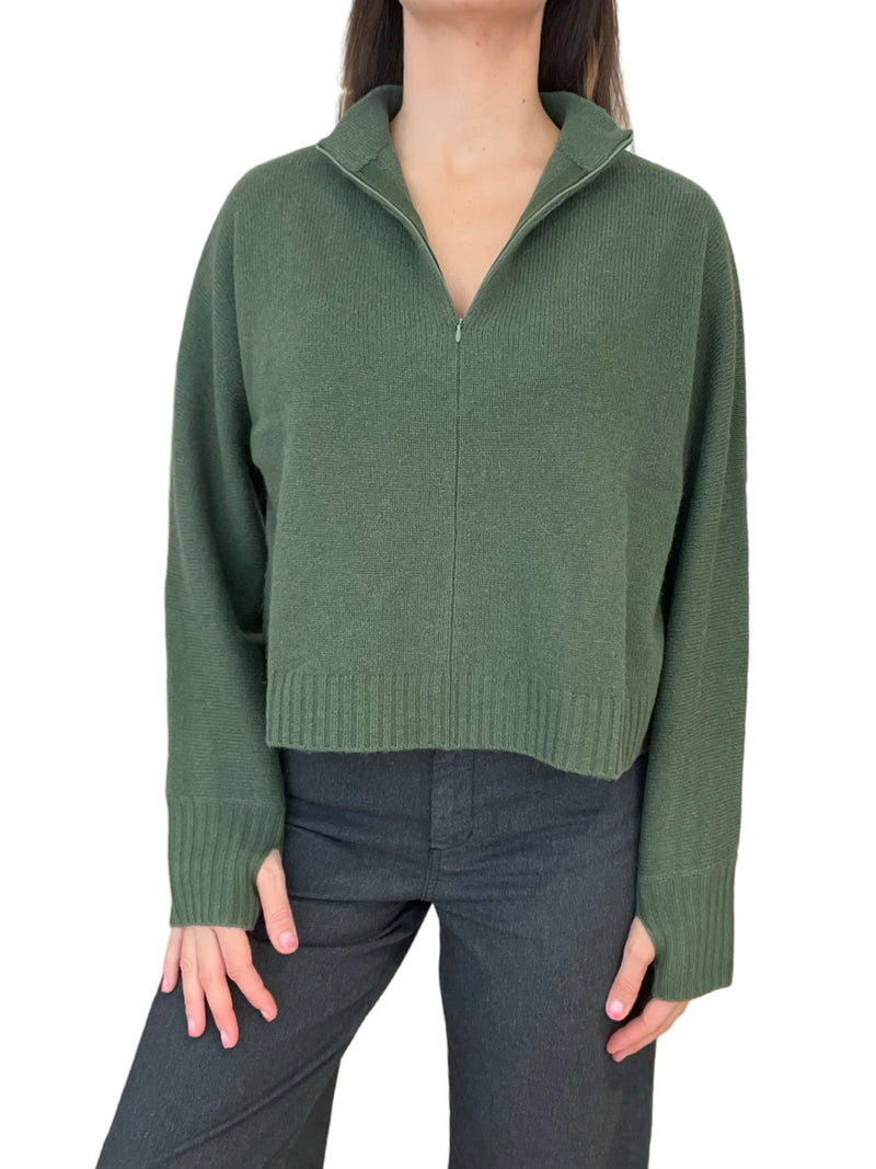 Absolut Cashmere Zip Neck Sweater