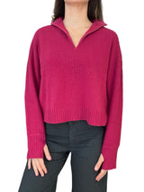 Absolut Cashmere Zip Neck Sweater