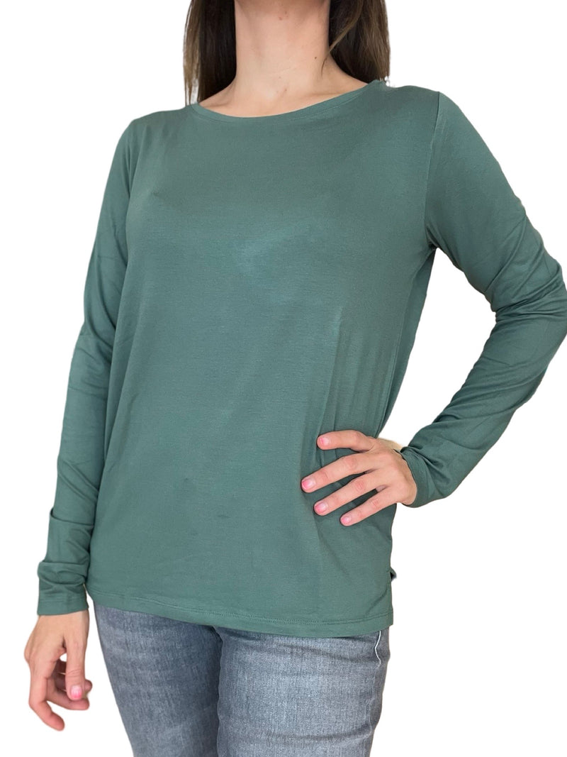 Majestic Long Sleeve Wide T-Shirt