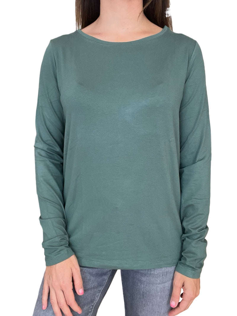 Majestic Long Sleeve Wide T-Shirt