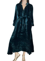 Ornaete Mao Velvet Dress