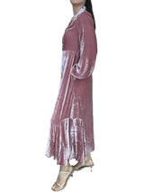 Ornaete Mao Velvet Dress