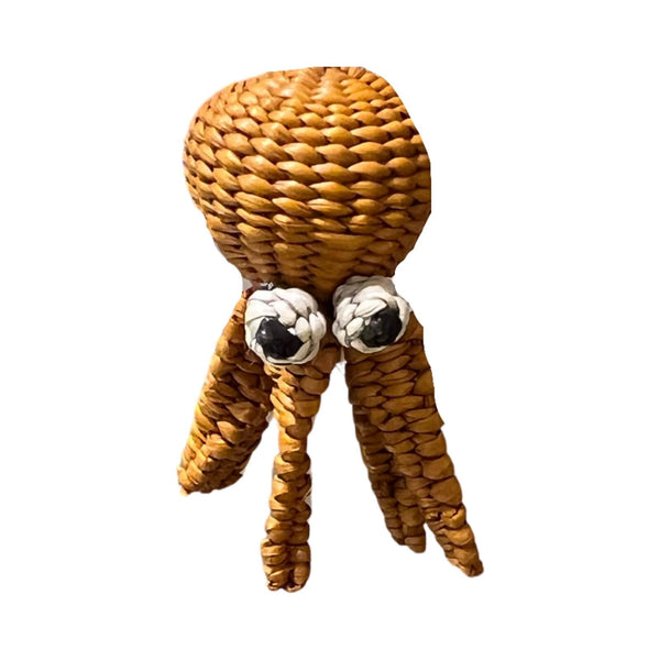 Ailu Jute Octopus Brooch