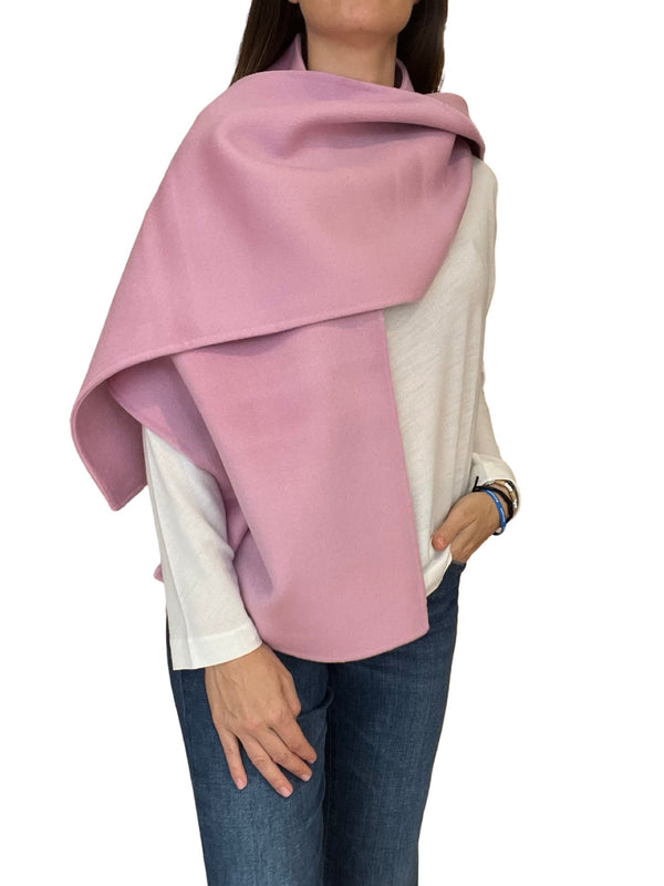 Beatrice Pink Wool Scarf