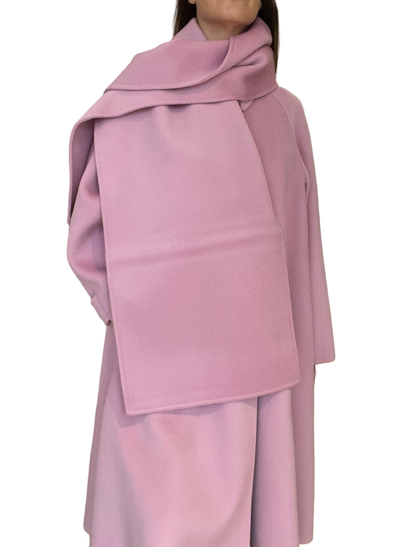 Beatrice Pink Wool Scarf