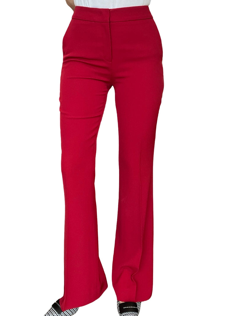 Agoefilo Crepe Straight Trousers