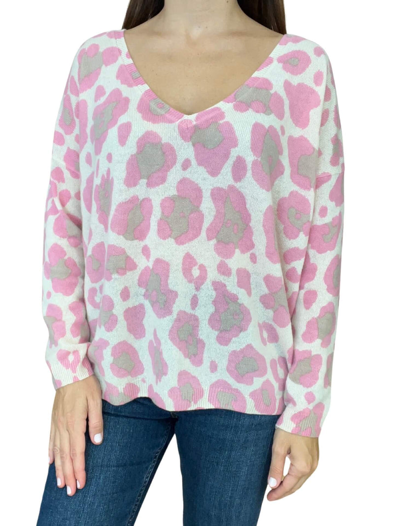 Jersey Absolut Cashmere Pico print