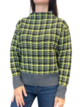 Byu Checkered Sweater
