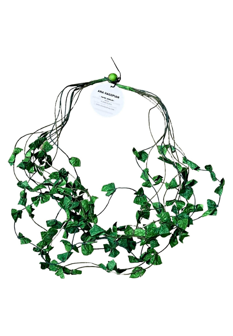 Collar Ana Hagopian Necklace Loop Verde
