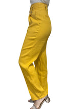 Lorena Antoniazzi Pants Mustard Clamps