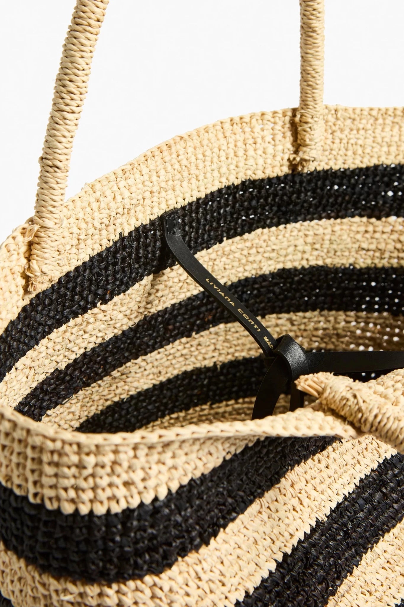 Bolso Liviana Conti Capazo Rayas