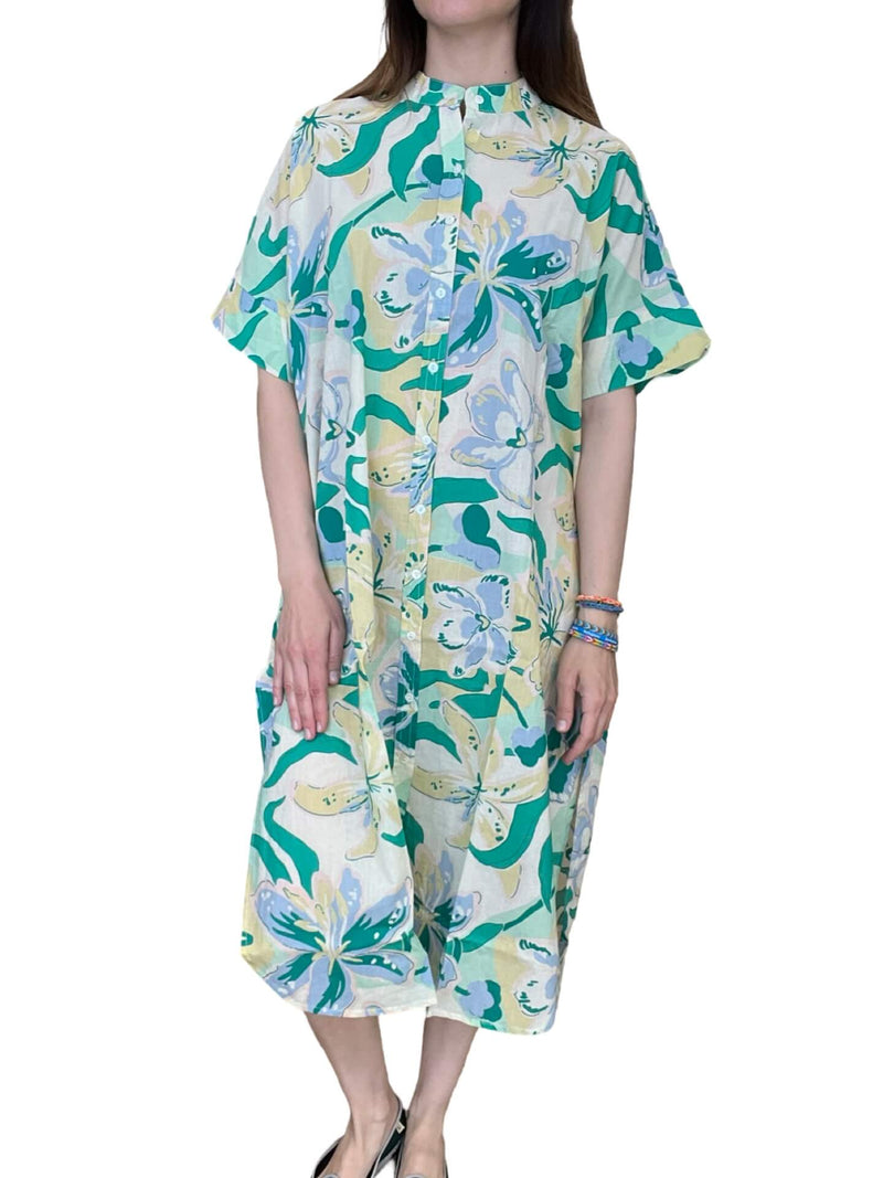 Robe verte Zen Ethic Kate Andyan